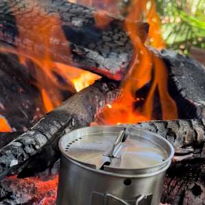 Coffee on the fire