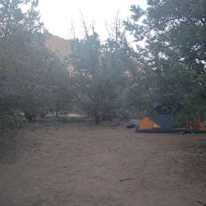 Water Canyon Cliffside Campsite