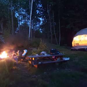 Geodesic Dome at Quarry Brook