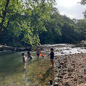 RV Sites on the Crystal Clear Creek