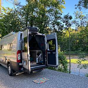 Rippling water RV site, Scenic