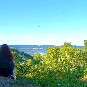 Quarry in the Mississippi Bluff