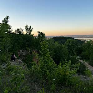 Quarry in the Mississippi Bluff