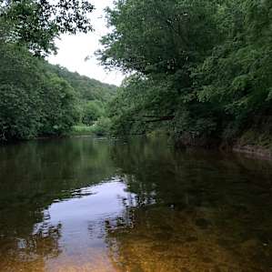 Tent Camp on River Valley Farm