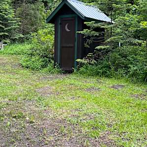 Tent Platform On Green Bluff