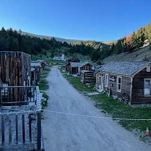 1800s Old West Camping