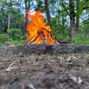 Camp fire