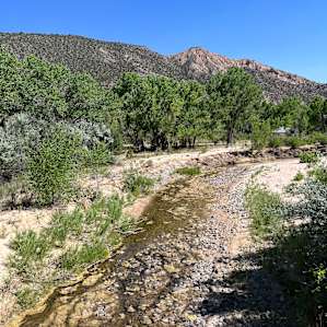 The Ojo near the Ojo Caliente Spa