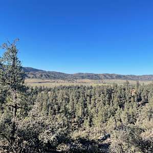 View from a 10 min hike from the spot