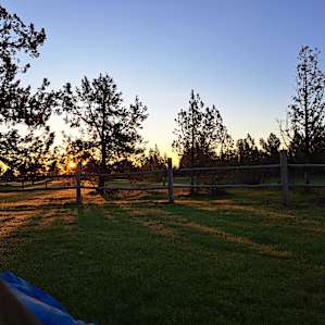 Sun rising
