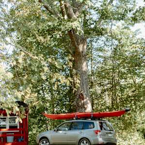 The perfect spot to bring a kayak or canoe