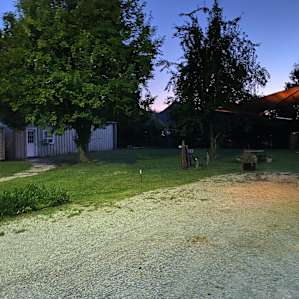 Moon Lake - shower, kitchen, trails