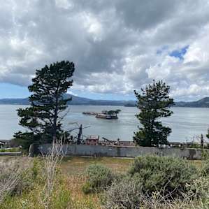 View of the Brothers and Mt Tam