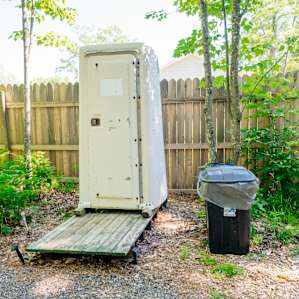 Bathroom and Trash