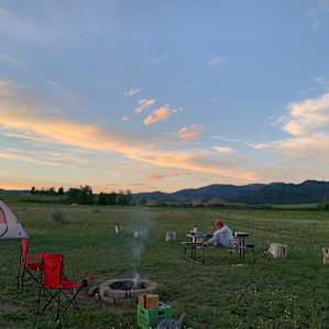Cow Dog Camp, Boulder MT
