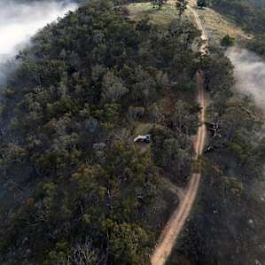 Drone shot from "The View"