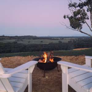 Evening campfires photo taken by @thewanderingsuitcase
