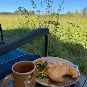 Glamping by North Santiam River