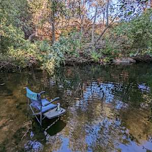 Take a dip in the creek
