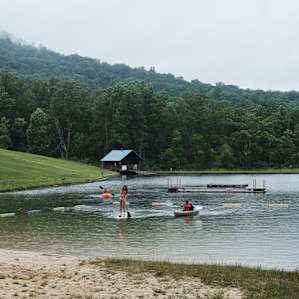 Buffalo Gap Island large group camp