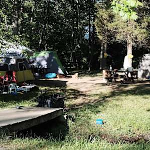 Buffalo Gap Island large group camp