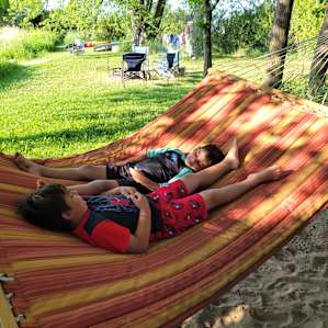 A place to relax after a long day in the sun!