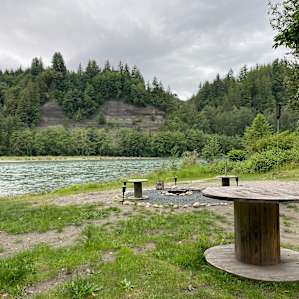 View of campsite