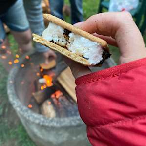 Perfect s’mores.