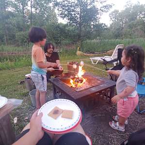 Sticky s'mores
