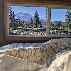 View from the loft bed