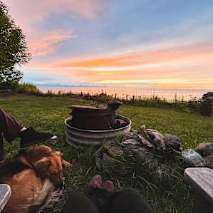 Magical Camping Ocean&Volcano View