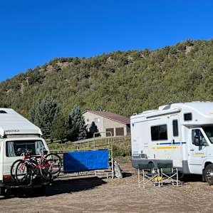 Quiet, open space on vintage ranch.