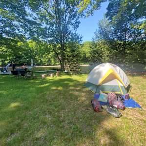 Tent Camping on South Muskoka River