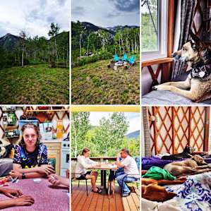 Chillin' at the Yurt