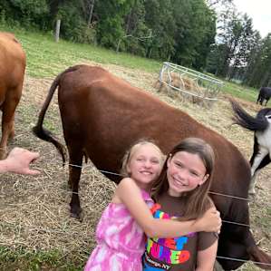 Spring lake retreat on the farm