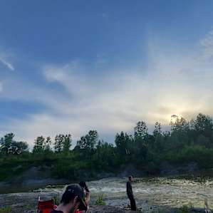 Site 5 at the bedrock camp - Beautiful Views