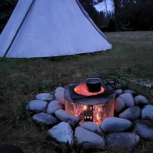 Grassy Meadow Tipi