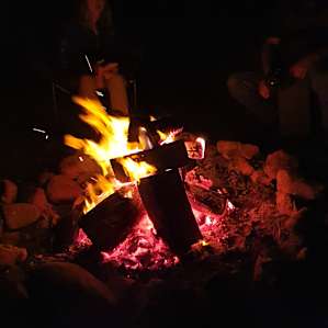 Toasty fire