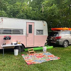 Camper during the day