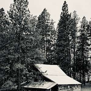 Country Setting with Mountain Views