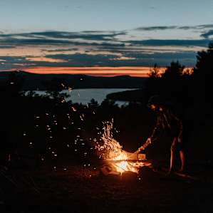 Private Campsite Amazing Lake View
