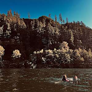 Riverfront RV Space on the Umpqua