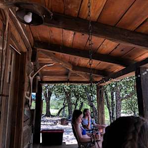 Rustic Log Cabin on Private Lake