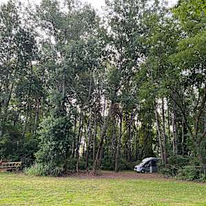 Spring lake retreat on the farm