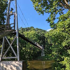 Just down the road from the campsite