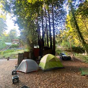 Babbling Bates Creek Tent site 1