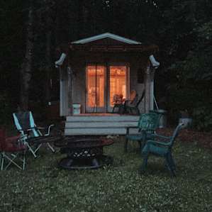 Conifer Cabin in the Woods