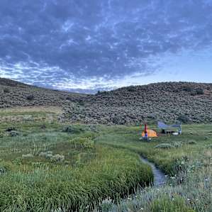 Tent Camp on Coulter Creek