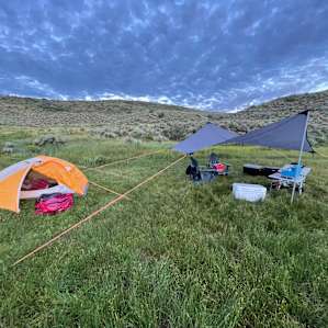 Tent Camp on Coulter Creek