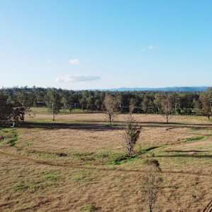 The fields surrounding the campsite. No houses in sight.